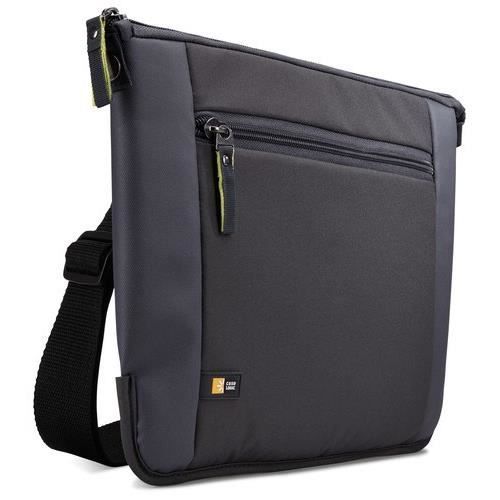 Case Logic Sacoche Intrata ultra-fine nylon gris pour ultra-book, chromebook et tablette pc hybride 11,6' (INT111GY)