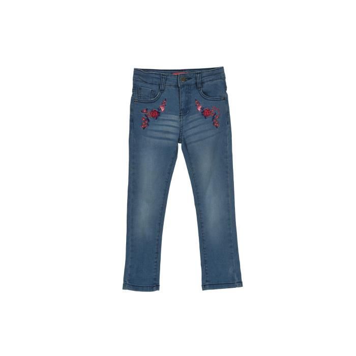 LITTLE MARCEL Pantalon Jean Bleu Jean Enfant Fille