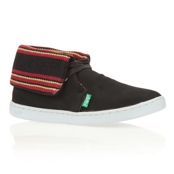 KEEP Baskets Montantes Nuss Moqui - Homme - Noir