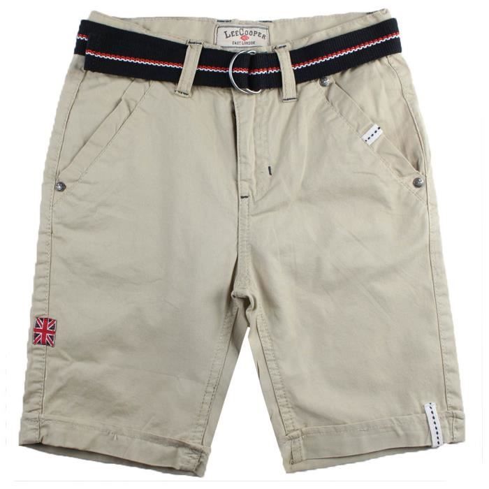 LEE COOPER - Bermuda Beige- Garçon