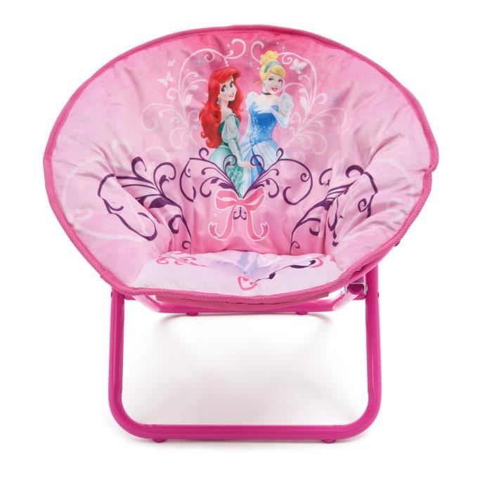 DISNEY PRINCESSES - Siège Lune Enfant - Rose - Disney