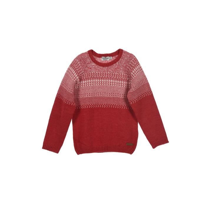 LITTLE MARCEL Pull Rouge Enfant Garçon
