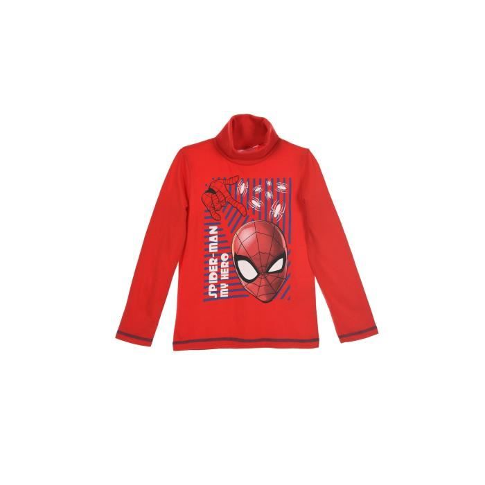 SPIDERMAN Sous-pull Rouge Enfant Garçon