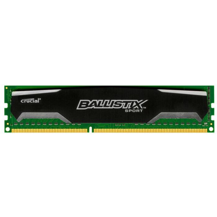 BALLISTIX Mémoire PC Sport LT Gris - DDR3 - 4GB - 1600 MHz - UDIMM