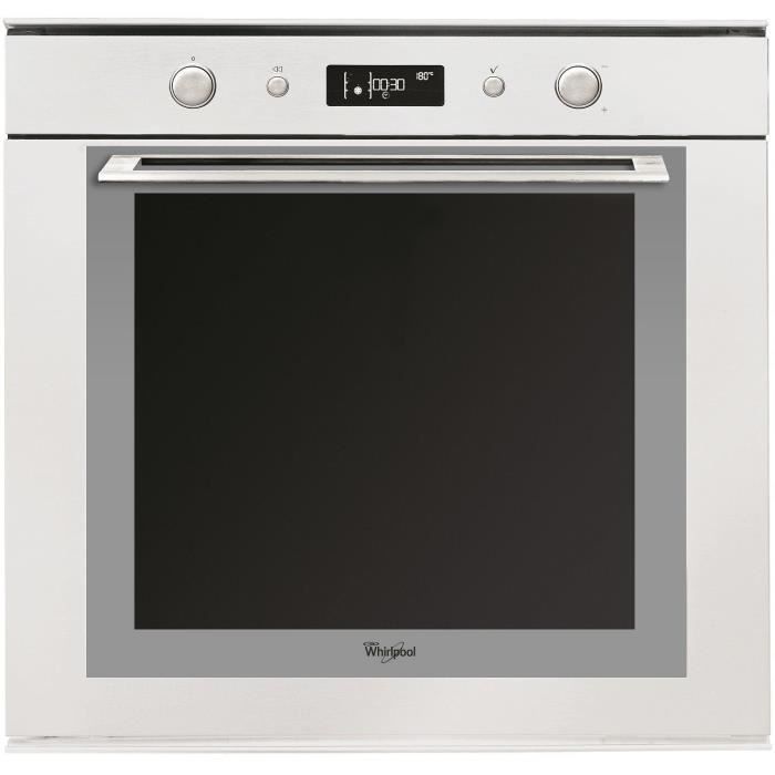 WHIRLPOOL AKZM 821 WS - Four électrique encastrable - Chaleur pulsée - 73 L - Catalyse - A - Blanc