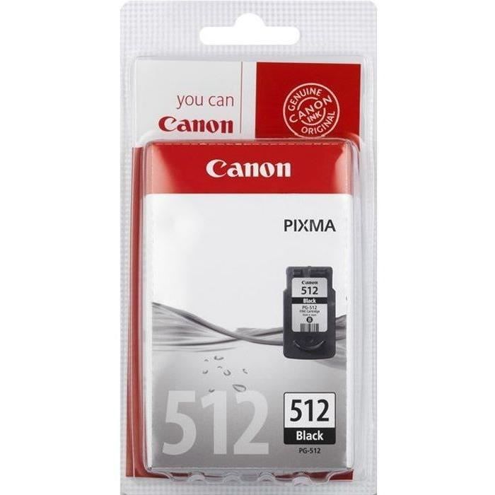 Canon PG 512BK   Achat / Vente CARTOUCHE IMPRIMANTE Canon PG 512BK
