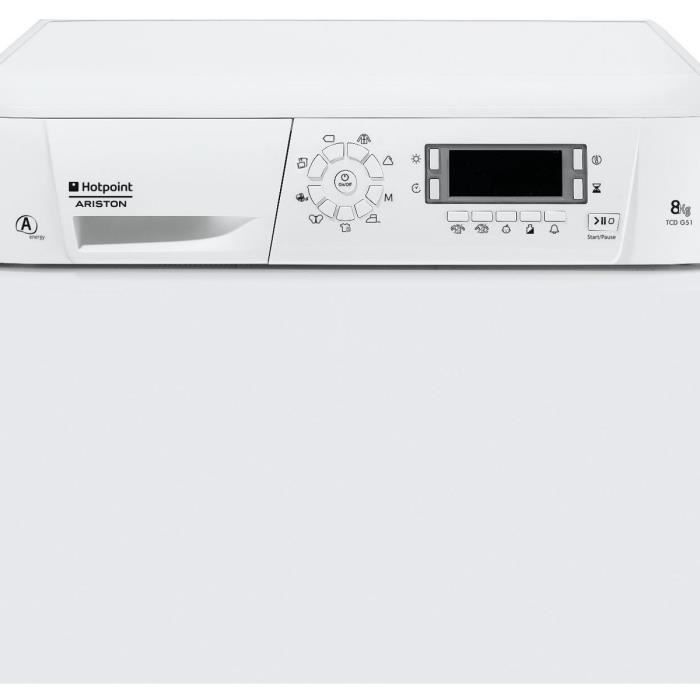  TCD G51 AX - Sèche linge - 8 kg - Pompe1