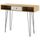 COLETTE Console vintage décor chêne et imprimé be