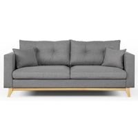 CANAPÉ - SOFA - DIVAN COOPER Canapé droit convertible - 3 places - Tissu CANAPÉ - SOFA - DIVAN COOPER Canapé droit convertible - 3 places - Tissu