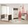 FANNY Chambre Bébé Complète 3 pièces Taupe : Lit 6