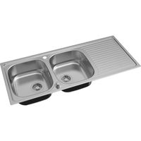 EVIER DE CUISINE OCEANIC Evier cuisine en inox 2 bacs + 1 égouttoir EVIER DE CUISINE OCEANIC Evier cuisine en inox 2 bacs + 1 égouttoir