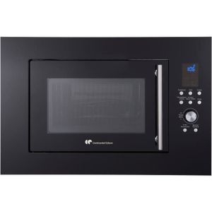 CONTINENTAL EDISON CEMO25GEB - Micro-ondes Gril noir - 25L - 900 W - Grill 1000 W - Encastrable CONTINENTAL EDISON CEMO25GEB - Micro-ondes Gril noir - 25L - 900 W - Grill 1000 W - Encastrable