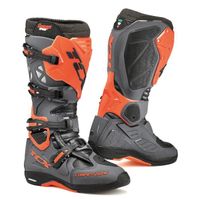 CHAUSSURE - BOTTE TCX Bottes Moto Comp Evo Michelin Gris Orange et N CHAUSSURE - BOTTE TCX Bottes Moto Comp Evo Michelin Gris Orange et N