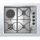Plaque de cuisson inox