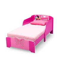 STRUCTURE DE LIT MINNIE - Lit Enfant en Bois - Rose - 70 x 140cm STRUCTURE DE LIT MINNIE - Lit Enfant en Bois - Rose - 70 x 140cm