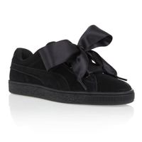 BASKET PUMA Baskets Heart Suede - Femme - Noir BASKET PUMA Baskets Heart Suede - Femme - Noir