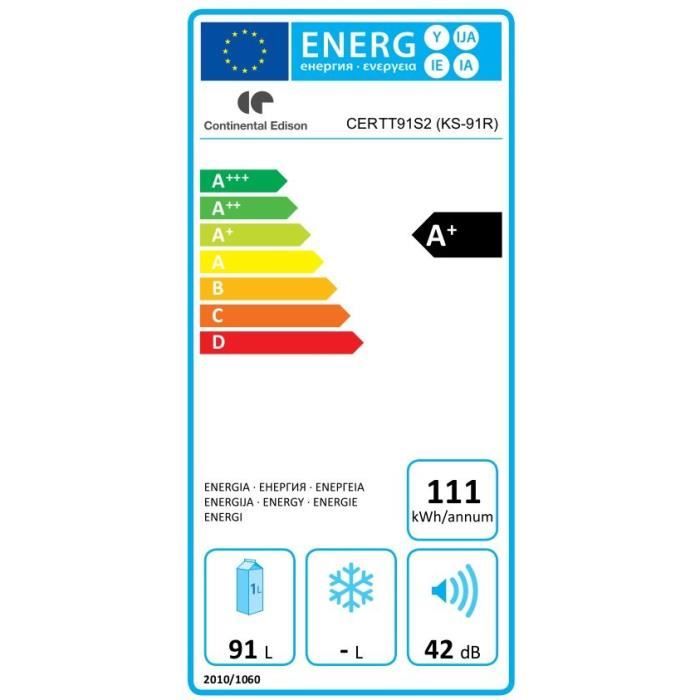  CERTT91S2 - Réfrigérateur table top3