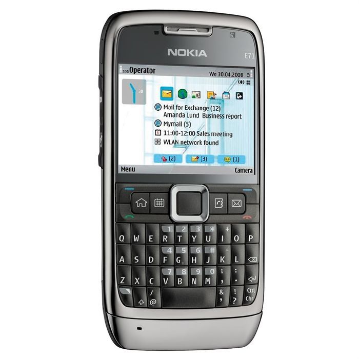 NOKIA E71   Achat / Vente SMARTPHONE NOKIA E71 Grey Steel  