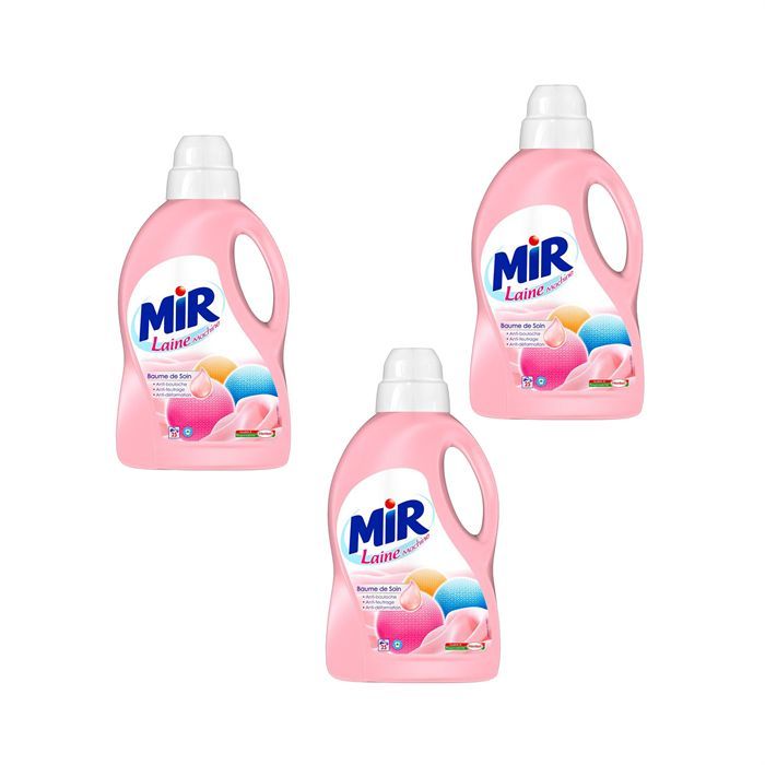 PACK MIR Laine Machine 1,5L X3   Achat / Vente LESSIVE MIR LAINE