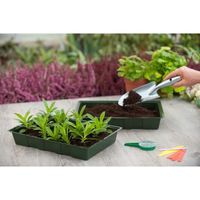 GODET DE CULTURE Lot de 5 terrines pour semis 35x23,5x5,5 cm GODET DE CULTURE Lot de 5 terrines pour semis 35x23,5x5,5 cm