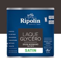 PEINTURE - VERNIS RIPOLIN Laque glycéro déco pour intérieur et extér PEINTURE - VERNIS RIPOLIN Laque glycéro déco pour intérieur et extér