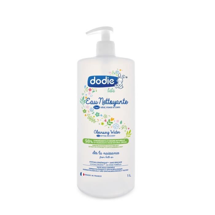 DODIE Eau nettoyante 3 en 1 - 1 L - Flacon pompe