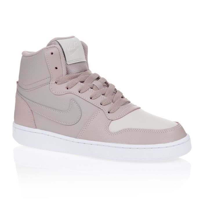 NIKE Baskets Ebernon Mid - Femme - Rose