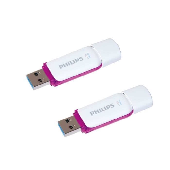 Philips 2 Clés USB Snow 64Go - USB 2.0