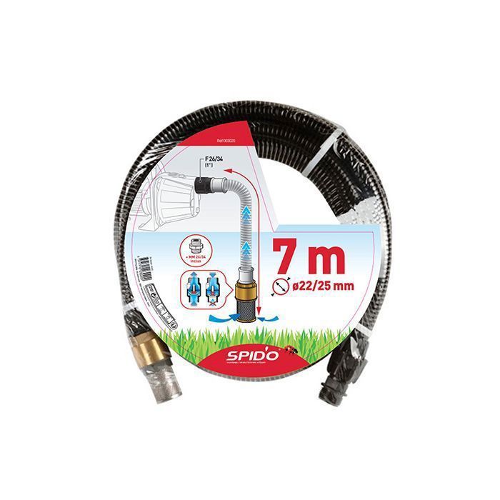DIPRA Kit daspiration Laiton 7 m