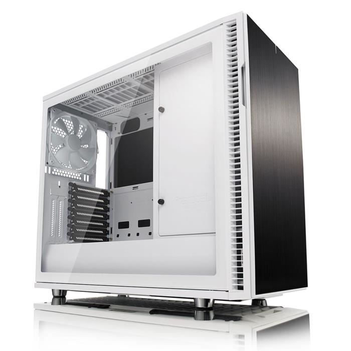 Fractal Design Define R6C White Tempered Glass USB-C
