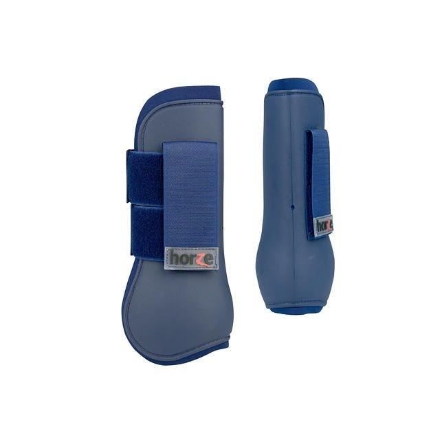 HORZE Guêtres de protection pour chevaux, taille Cob, bleu