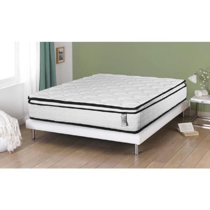 RECA BEDDING Matelas SULTAN 180x200 cm Memoire de forme Equilibre 22 cm 50kgm3 2 personnes