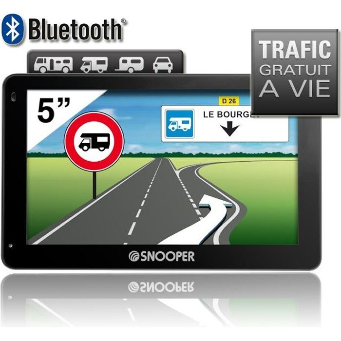 GPS camping-car SNOOPER CC5200