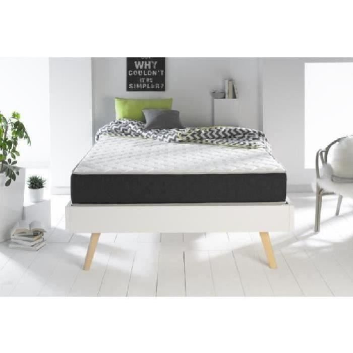 DORMIPUR Matelas 160x200 – Mousse mémoire de forme - 25 cm - Ferme et Equilibré - TECHNOFLEX MEMORY