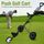 Chariot de Golf de poussée 3 roues Support univers