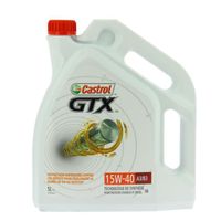 HUILE MOTEUR CASTROL Huile moteur GTX 15W-40 A3/B3 - 5 L HUILE MOTEUR CASTROL Huile moteur GTX 15W-40 A3/B3 - 5 L