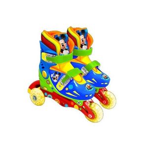 MICKEY Rollers en ligne 3 Roues 2 en 1 Taille 27 ? 30