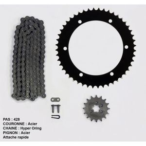 Kit chaîne pour Yamaha Dtr Electrique 125 de 89-02