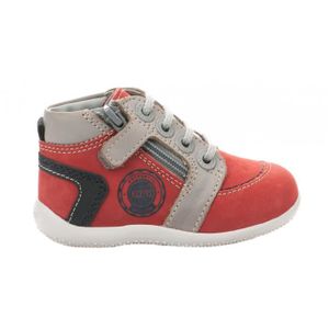 BOTTINE Bottines garçon , KICKERS , Rouge , 544950,10,43