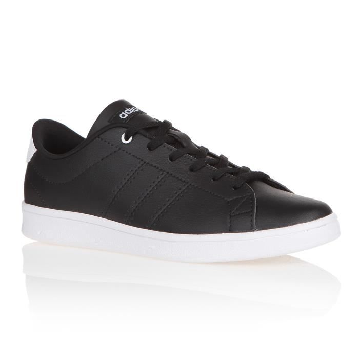 ADIDAS Baskets Advantage Clean Qt - Femme - Noir