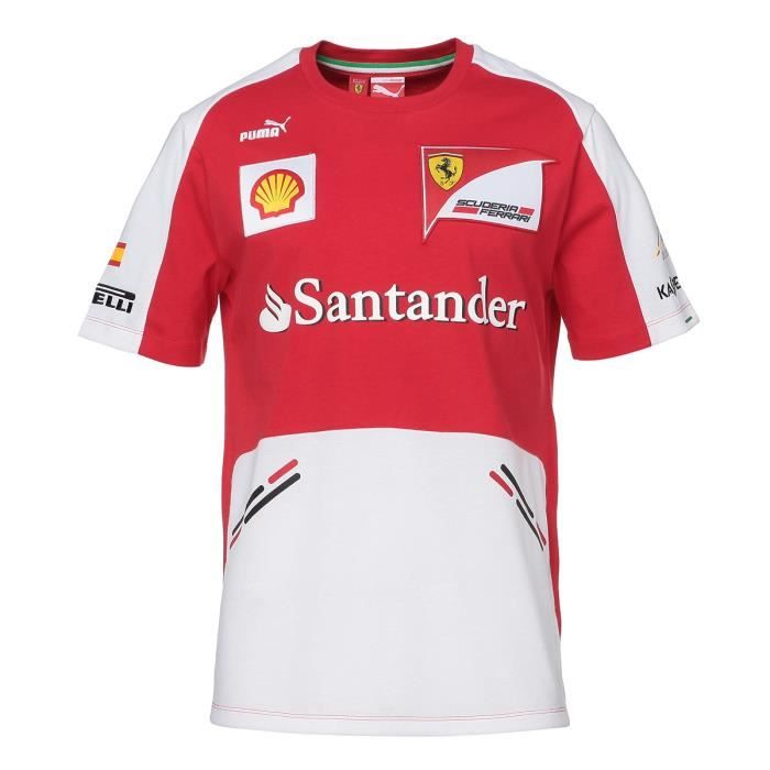 PUMA T-shirt Manches Courtes Ferrari Homme