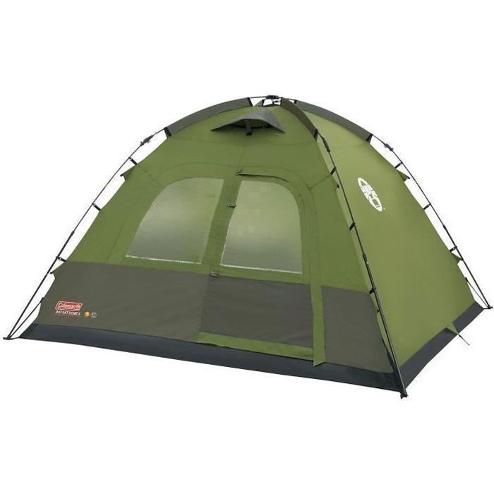 COLEMAN Tente Instant Dome 5 5 Personnes Vert et Gris