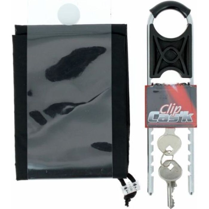 KIT ANTIVOL POUR CASQUE MOTO CLIP CAS'K