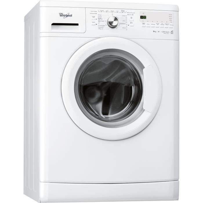 WHIRLPOOL AWOD2920.1 - Lave linge frontal - 9kg - 1200 trs - A+