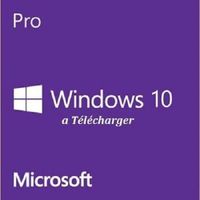 SYSTÈME D'EXPLOITATION Windows 10 Professionnel - 32/64-bit - A Télécharg SYSTÈME D'EXPLOITATION Windows 10 Professionnel - 32/64-bit - A Télécharg