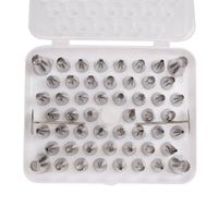 POCHE À DOUILLE 55pcs Douilles Pâtisserie en Acier Inox pour Poche POCHE À DOUILLE 55pcs Douilles Pâtisserie en Acier Inox pour Poche