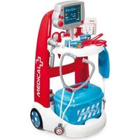 DOCTEUR - VÉTÉRINAIRE SMOBY Chariot Médical Electronique + Accessoires DOCTEUR - VÉTÉRINAIRE SMOBY Chariot Médical Electronique + Accessoires