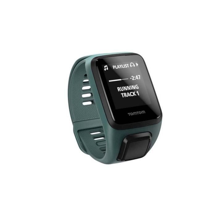 TOMTOM Montre connectée Spark 3 Cardio - Bracelet Fin - Vert d'Eau