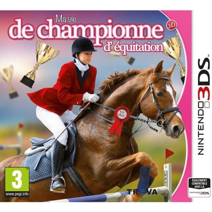 Ma vie de championne d'équitation Jeu 3DS