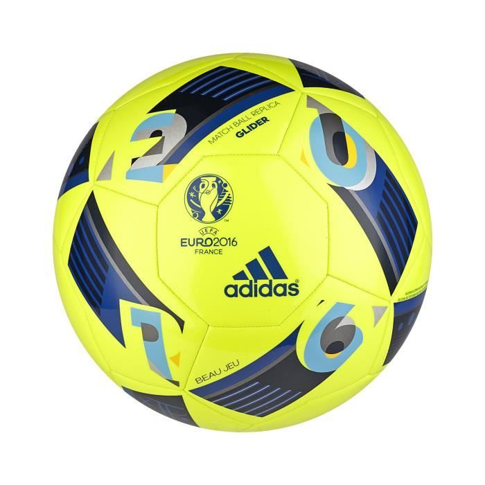 Ballon Euro 2016 Glider Jaune - Prix pas cher - Cdiscount